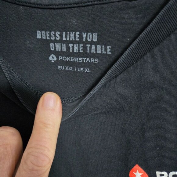 PokerStars Tee Shirt from 2022 Men's Large XXL - Picture 3 of 3